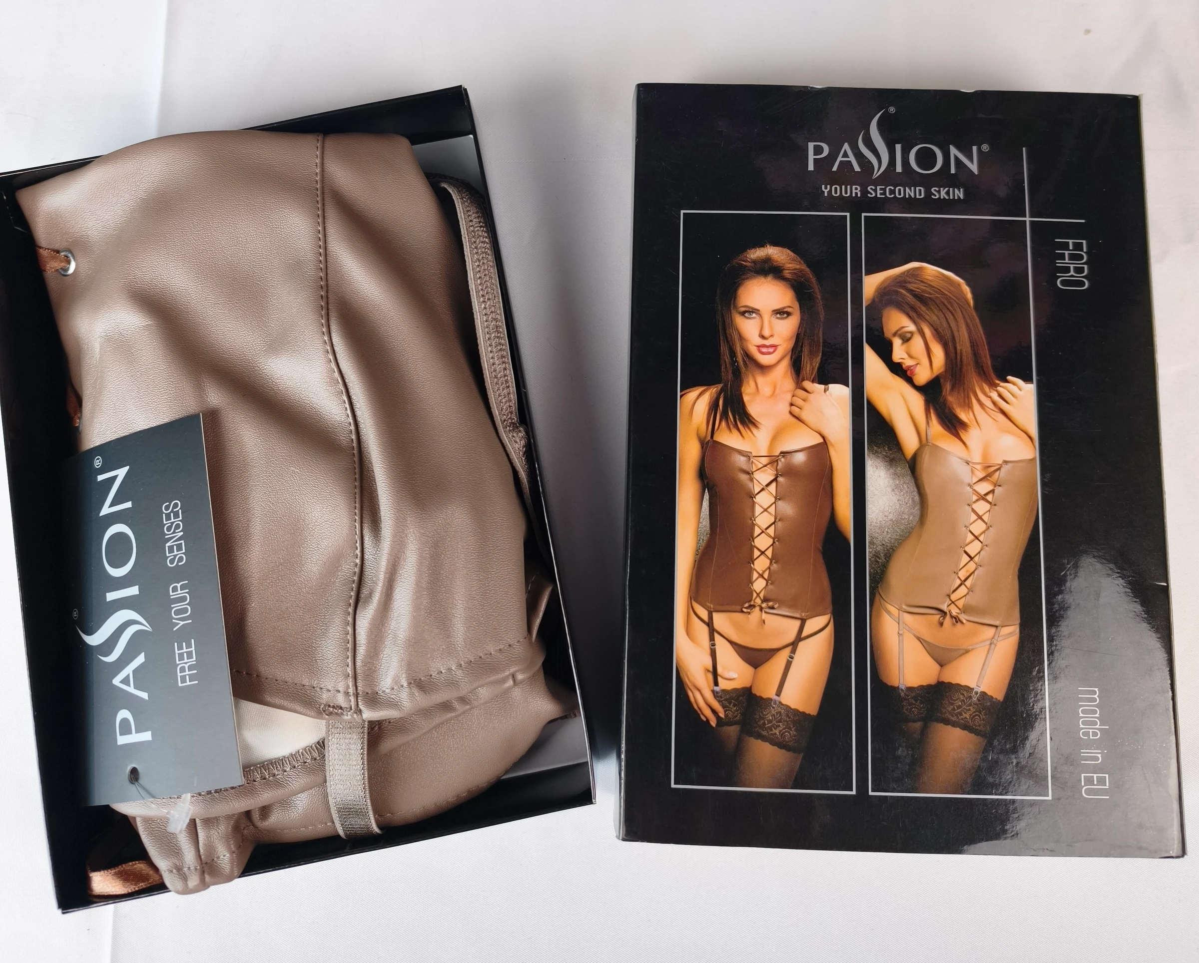 Conjunto de 2 piezas tipo cuero Taupe – Nuevo Talla L/XL – photo 14